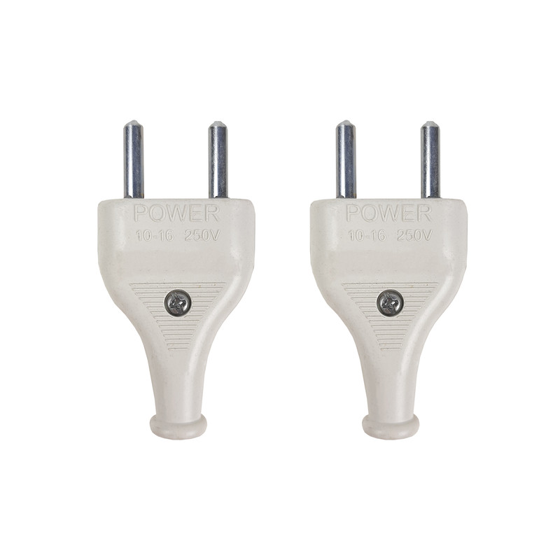 دوشاخه برق مدل پاور کد 250V مجموعه 2 عددی