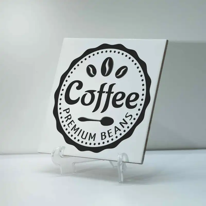 تابلو کاشی ژالینو مدل کافی شاپ کد 001