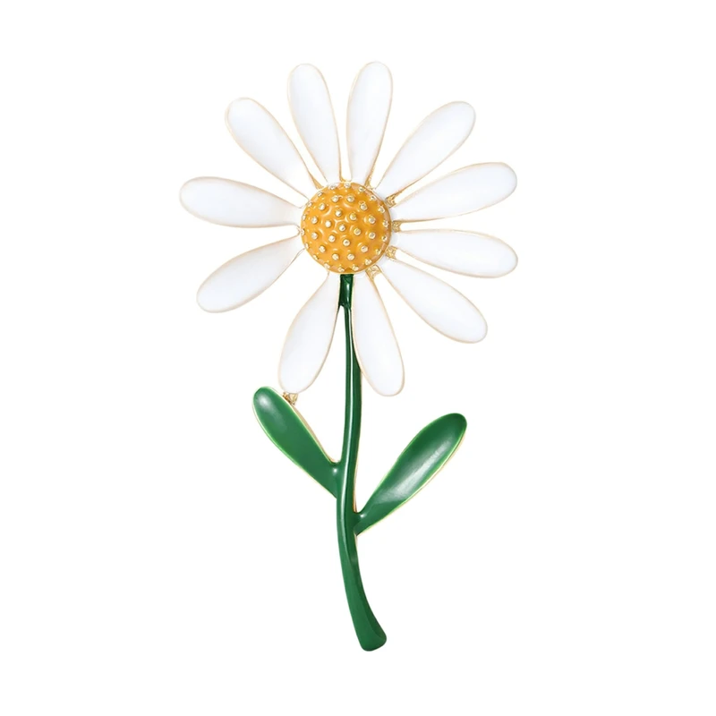 گل سینه زنانه مدل گل بابونه کد G_Lnd_534