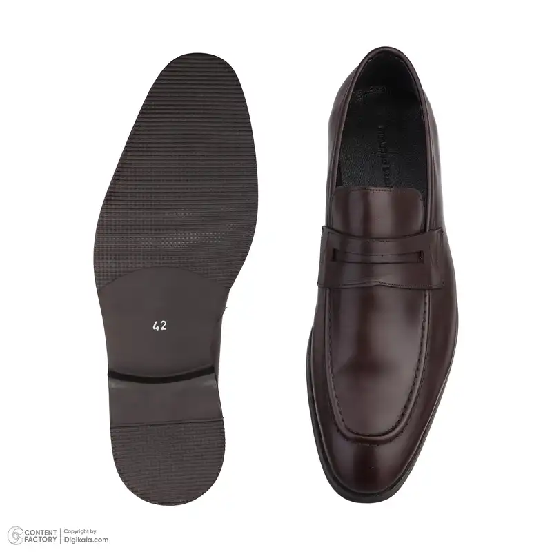 کفش مردانه چرم مشهد مدل J6301-088