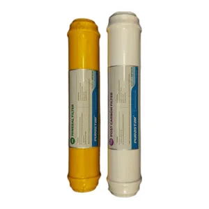 فیلتر دستگاه تصفیه آب پیوراستار مدل post carbon-mineral مجموعه 2 عددی