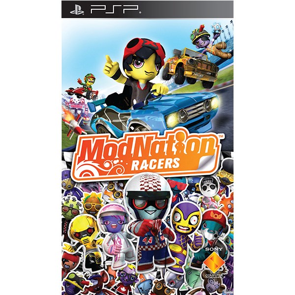 بازی Modnation Racers مناسب برای PSP
