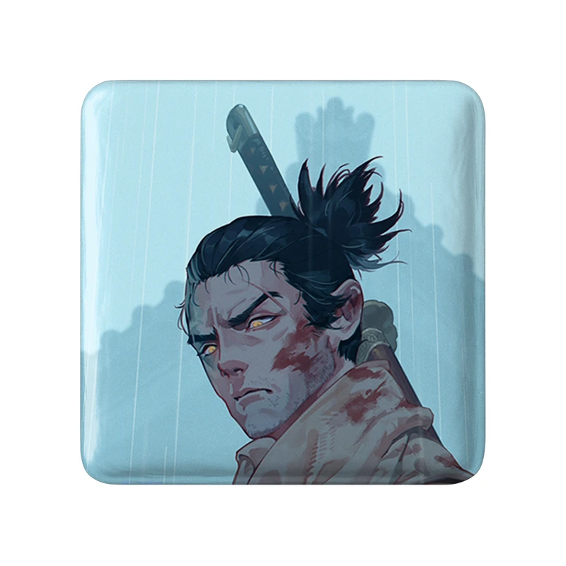 پیکسل خندالو طرح بازی سکیرو (sekiro) مدل مربعی کد 31702