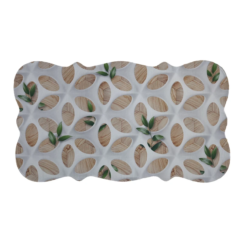 پادری مدل دالبر طرح برگ کد 5962 سایز 110×60 سانتی متر