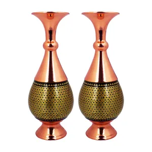 گلدان خاتم کاری کد 2001 بسته دو عددی 