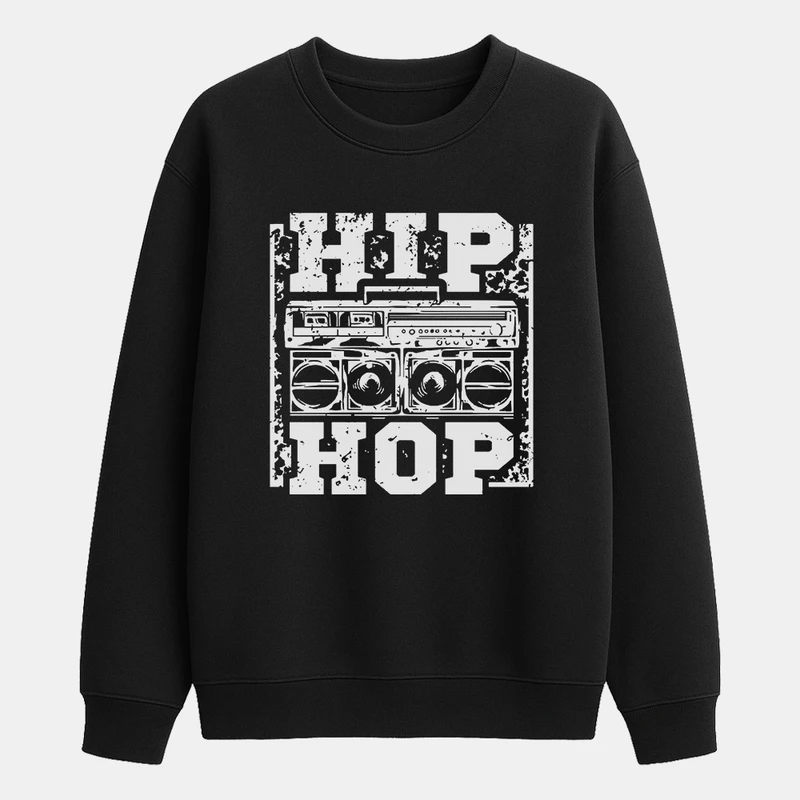 سویشرت مردانه باهرپوش شرق مدل هیپ هاپ استریت کد z229