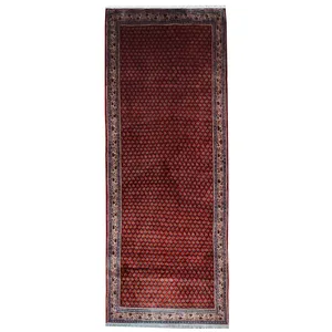 فرش قدیمی دستبافت کناره طول سه متر مدل MG240