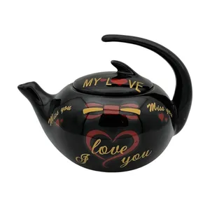 قوری مدل ارکیده کد 11212xiloveyou گنجایش 350 میلی لیتر