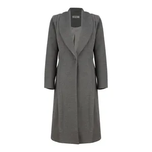 پالتو زنانه سرژه مدل 230139 رنگ طوسی