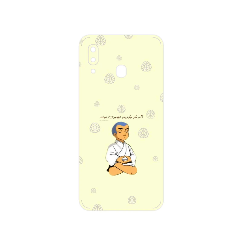 برچسب پوششی ماهوت مدل Ikkyu-san مناسب برای گوشی موبایل سامسونگ Galaxy A20