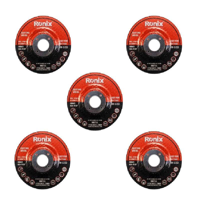 سنگ برش آهن رونیکس مدل RH-3723 بسته 5 عددی