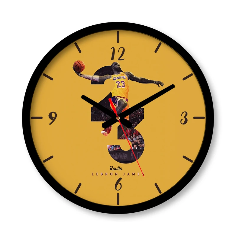 ساعت دیواری راویتا مدل لبرون جیمز کد 3538