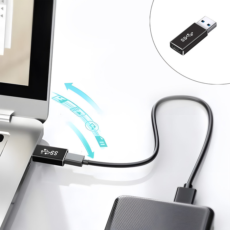 مبدل usb c به usb 3.0 مدل NETPIL-TB862