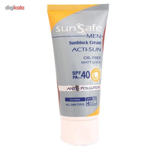 کرم ضد آفتاب آقایان سان سیف SPF40 -  - 2