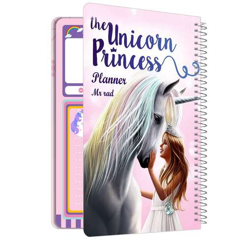 دفتر برنامه ریزی مستر راد طرح شاهزاده تک شاخ کد unicorn princess 1553