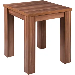 میز ناهار خوری DND مدل میگون- 65x 65 x 74  سانتی متر - قهوه ای روشن