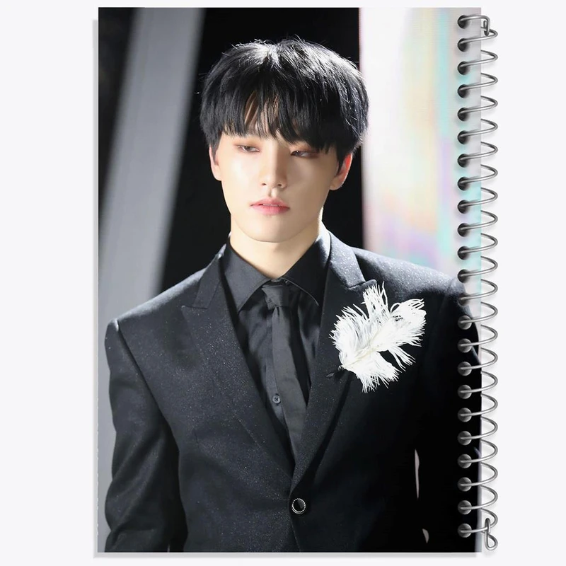 دفتر نت موسیقی 50 برگ خندالو مدل مینگیو گروه سونتین Seventeen کد 21629