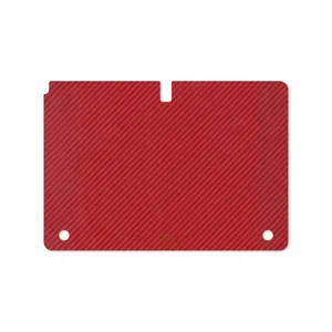 MAHOOT Red-Fiber Cover Sticker for Samsung Galaxy Note 10.1 2012 N8010