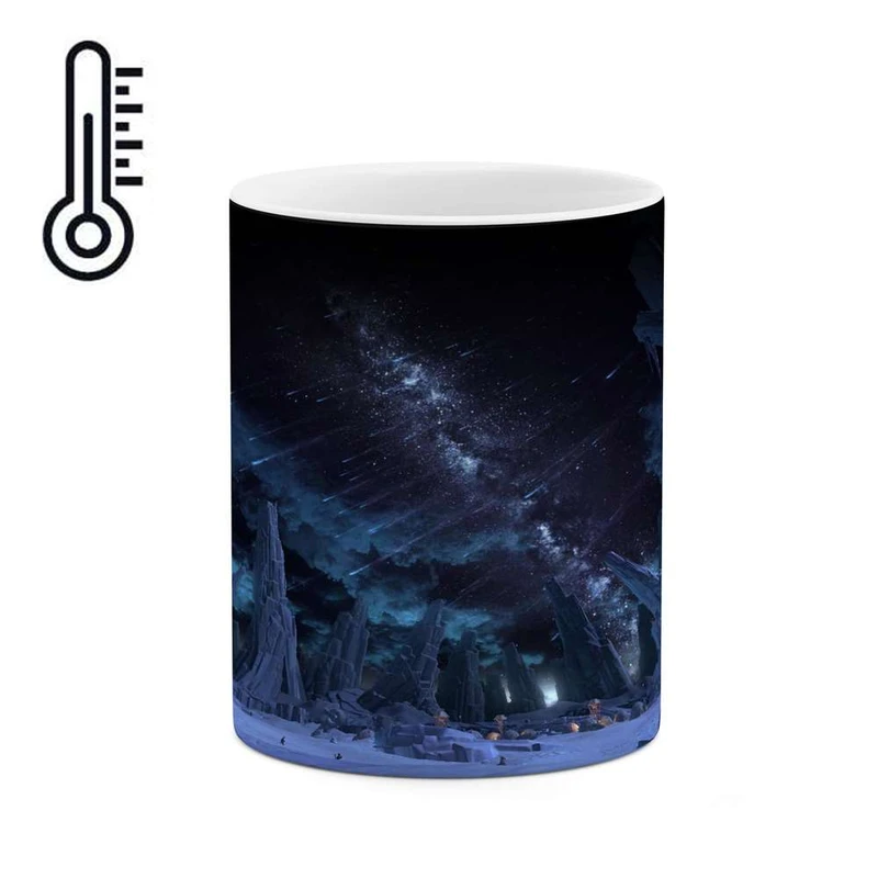 ماگ حرارتی کاکتی مدل انیمه کد mgh17547