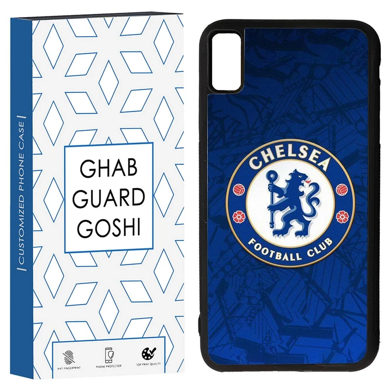 کاور قاب گارد گوشی طرح تیم چلسی کد TPU-089 مناسب برای گوشی موبایل اپل Iphone XS MAX/ Iphone X MAX