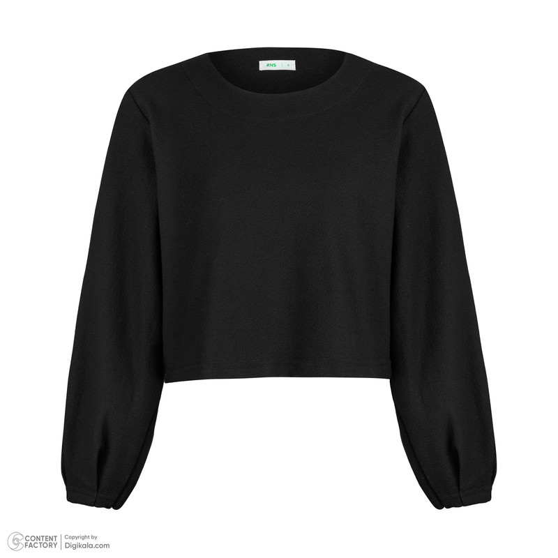 بلوز آستین بلند زنانه آر اِن اِس مدل 11032264 رنگ مشکی