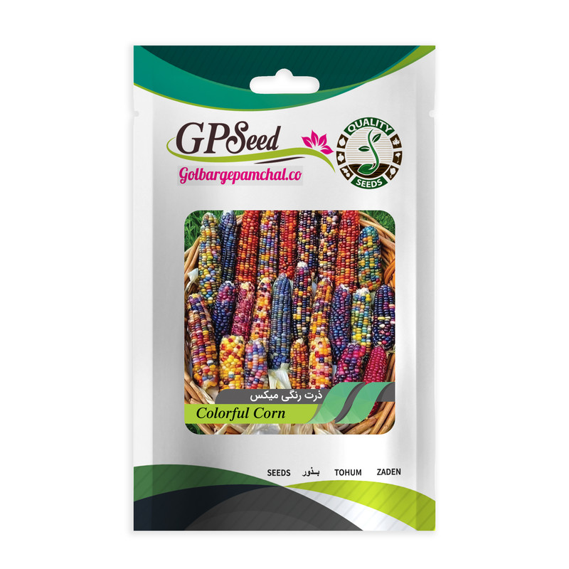 بذر ذرت رنگی میکس گلبرگ پامچال کد GPF-335