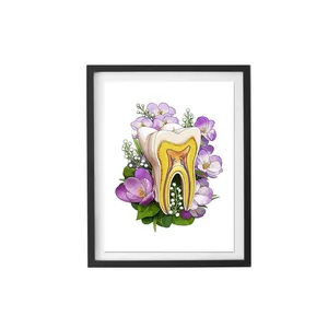 تابلو نقاشی طرح دندانپزشکی کد dec09