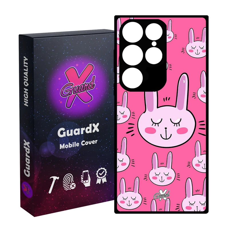 کاور گارد ایکس طرح Rabbit مدل Glass10135 مناسب برای گوشی موبایل سامسونگ Galaxy S24 Ultra