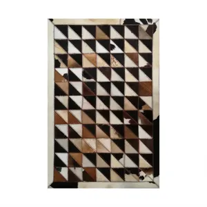 کلاژ فرش پوست و چرم کمالی مدل AD-0406