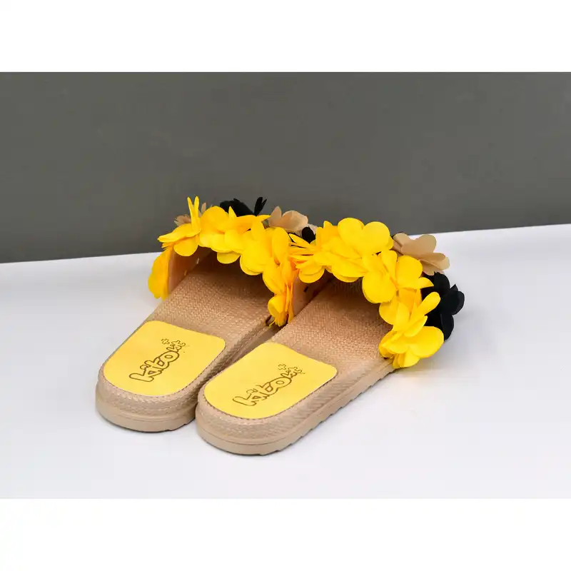 دمپایی زنانه مدل گلپری کد 11435