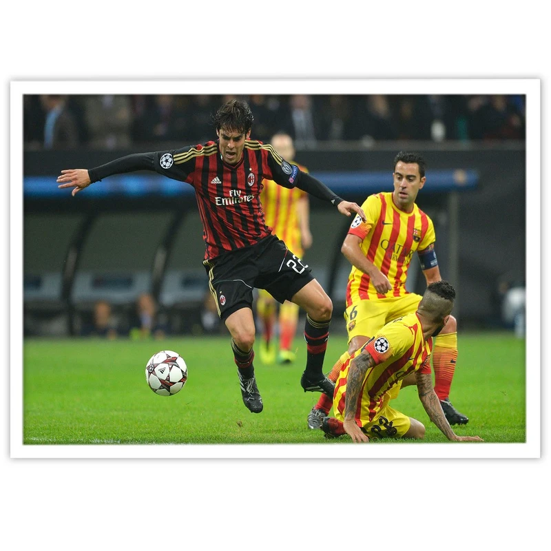 تابلو بکلیت طرح بازیکن تیم فوتبال آث میلان کاکا مدل W-10714