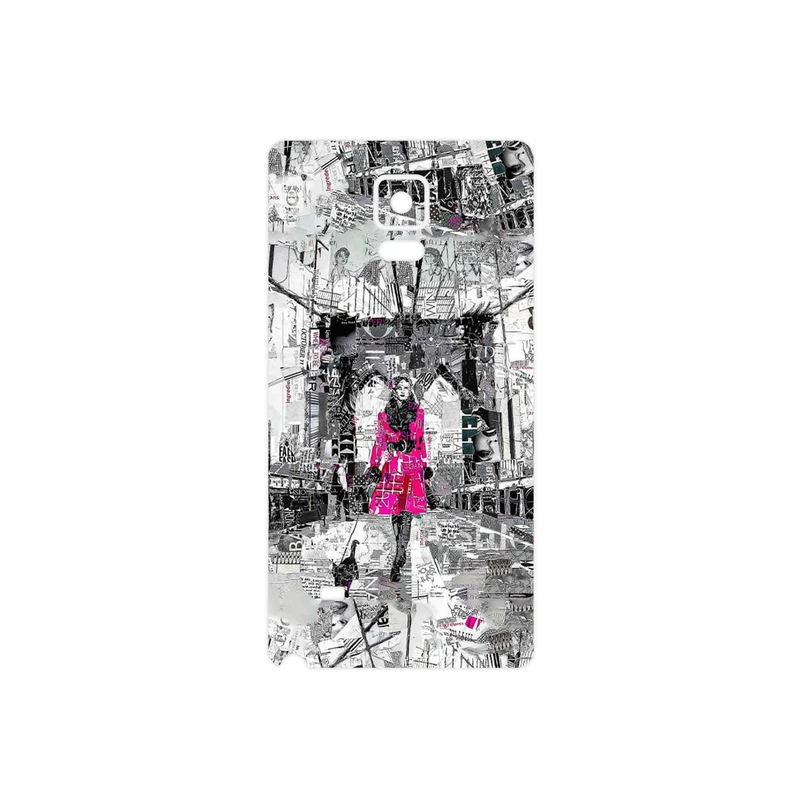 برچسب پوششی ماهوت مدل Collage of Catwalk Bridge مناسب برای گوشی موبایل سامسونگ Galaxy Note 4