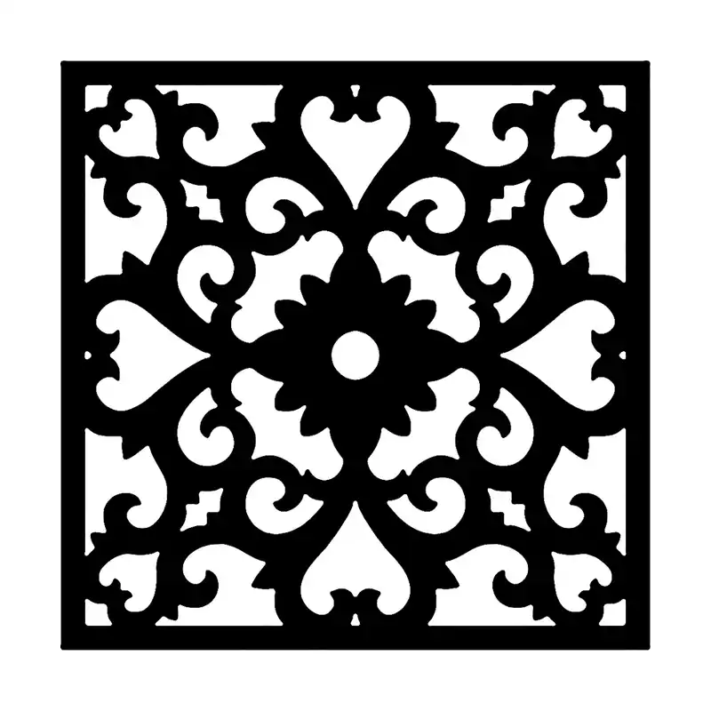 شابلون باتیس آرت طرح تذهیب کد 50-575