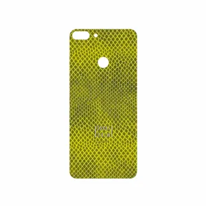 MAHOOT Yellow Snake Skin Cover Sticker for Huawei P Smart