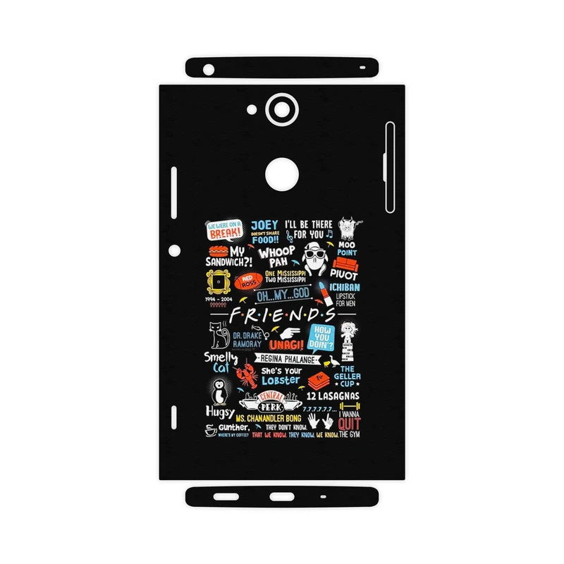 برچسب پوششی ماهوت مدل Friends 2-FullSkin مناسب برای گوشی موبایل سونی Xperia XA2