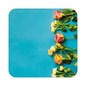 زیر لیوانی کاکتی طرح گل مدل mp17682