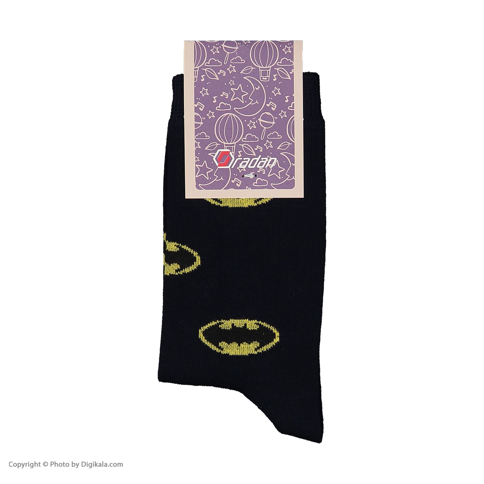 جوراب پسرانه رادان طرح بتمن کد 3000-29 - - 6