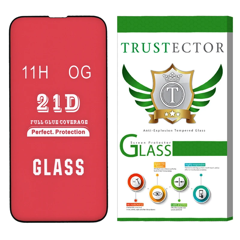  محافظ صفحه نمایش تراستکتور مدل 21D مناسب برای گوشی موبایل اپل iPhone 13
