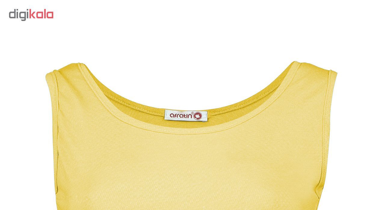 پیراهن زنانه افراتین کد 9641-3 رنگ خردلی -  - 3
