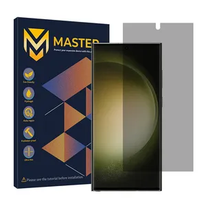 Master Resistant model privacy screen protector suitable for Samsung Galaxy S23 Ultra mobile phone