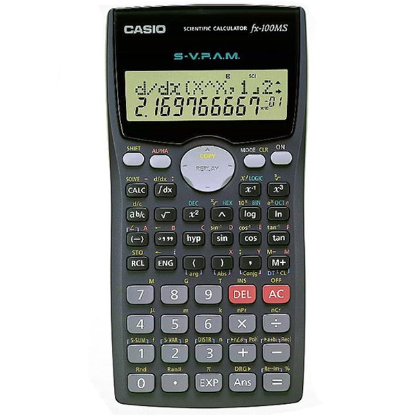 Scientific calculator hotsell fx 100ms