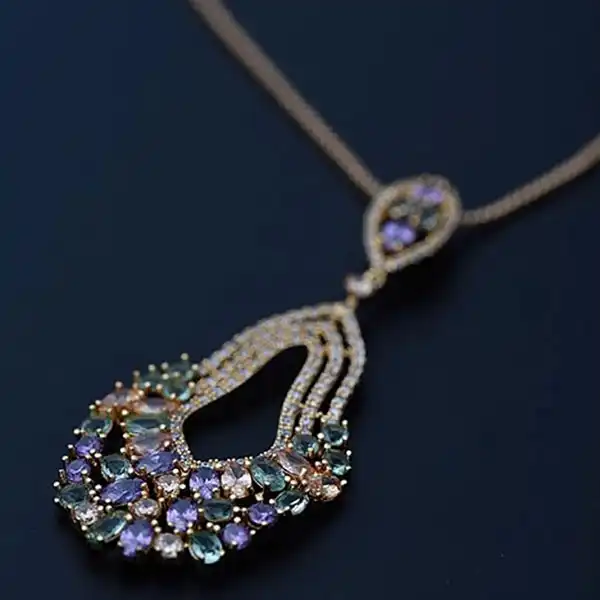 گردنبند زنانه مدل E354