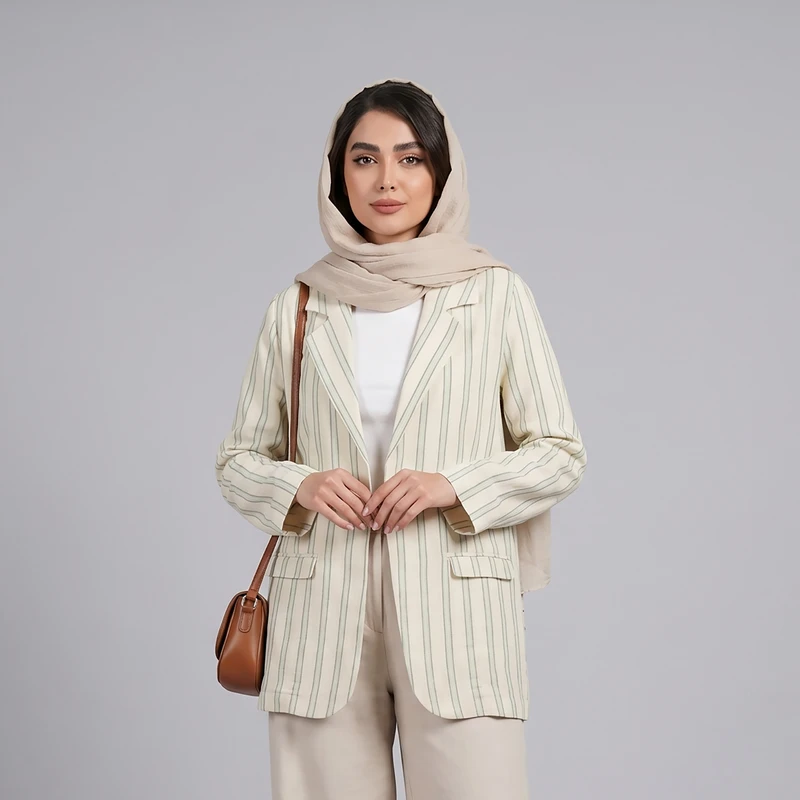 مانتو کتی زنانه ال سی وایکیکی مدل S627633Z8