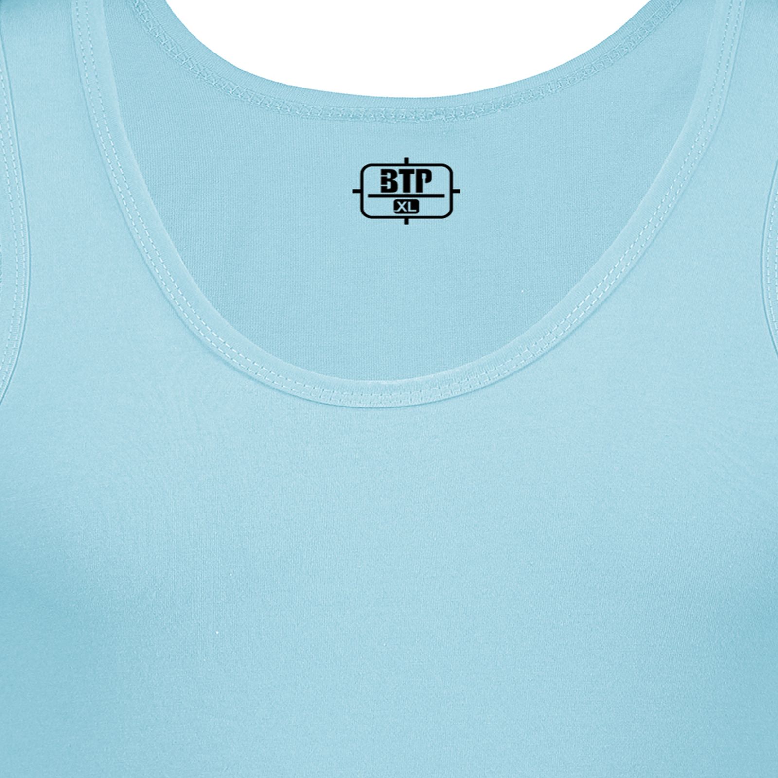 زیرپوش رکابی مردانه برهان تن پوش مدل 3-01 رنگ آبی فیروزه ای -  - 11