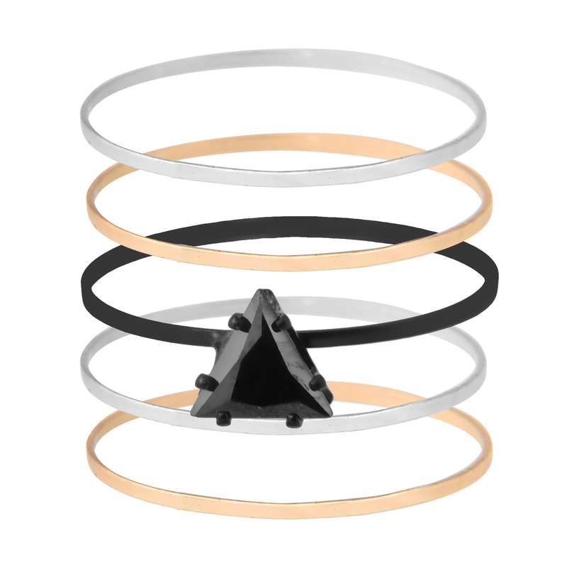 انگشتر زنانه کد RKH_525 مجموعه 5 عددی انگشتر زنانه کد RKH_525 مجموعه 5 عددی