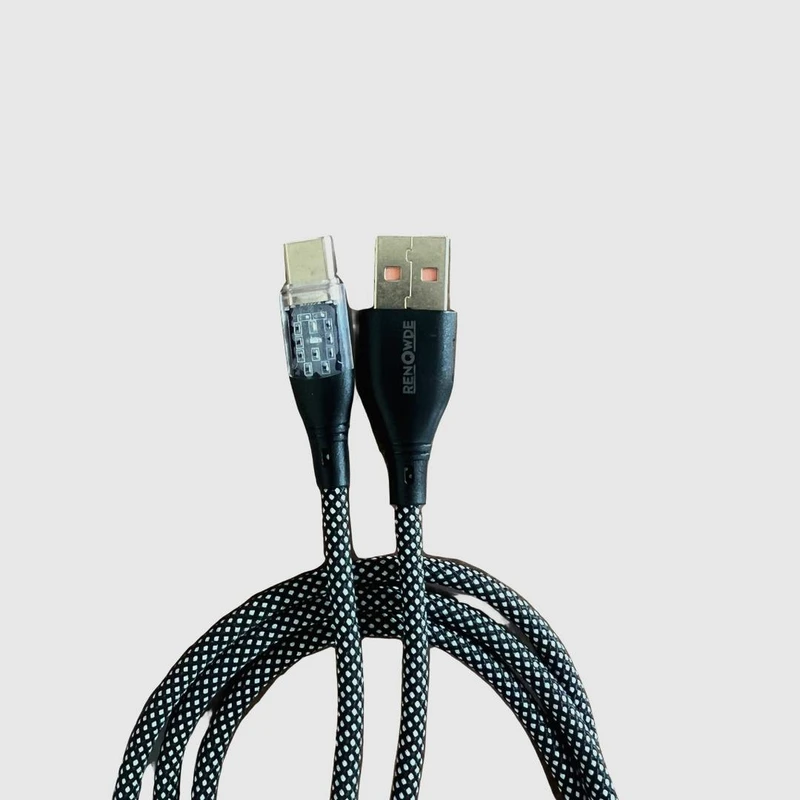 کابل تبدیل USB به USB-C رنوده مدل A02 طول ا متر 