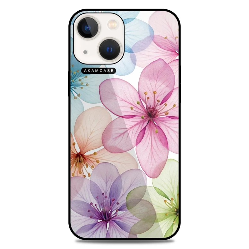 کاور آکام مدل AMC-WA13-FLOWERS-29 مناسب برای گوشی موبایل اپل iPhone 13