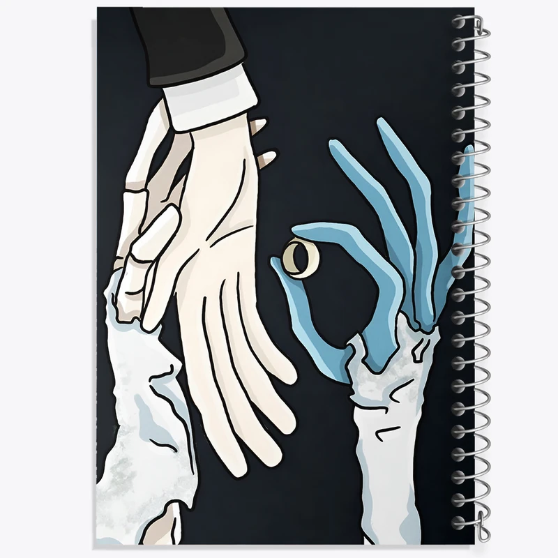 دفتر لیست خرید 50 برگ خندالو طرح عروس مردگان (Corpse Bride) کد F6804