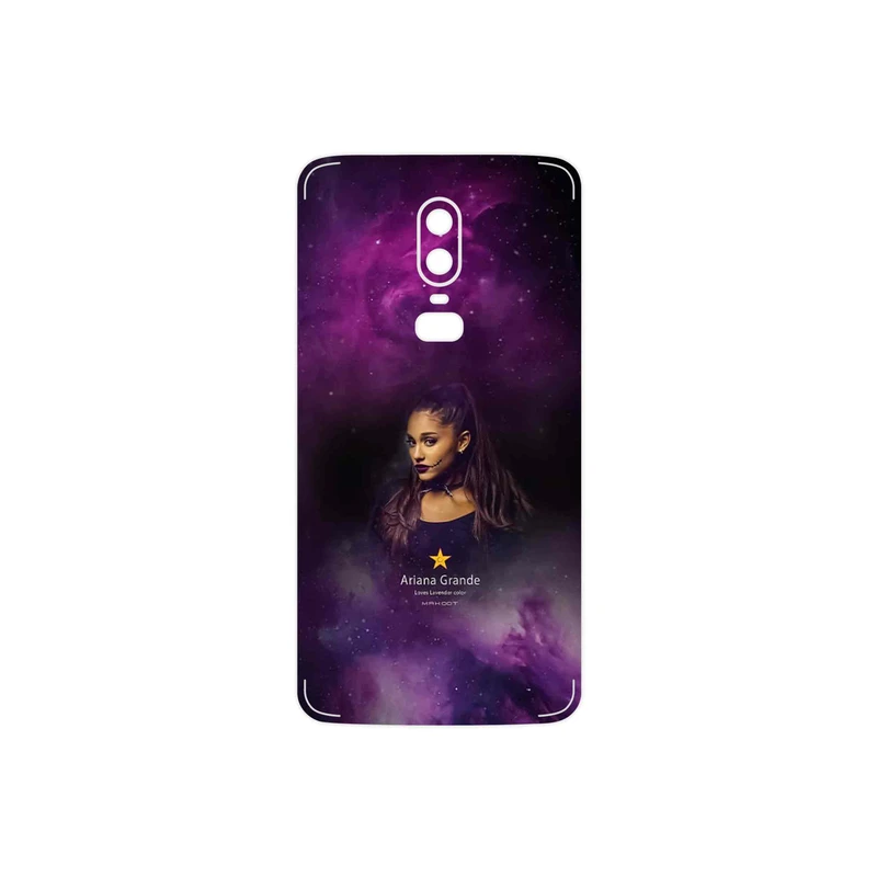 برچسب پوششی ماهوت مدل Ariana Grande مناسب برای گوشی موبایل وان پلاس 6