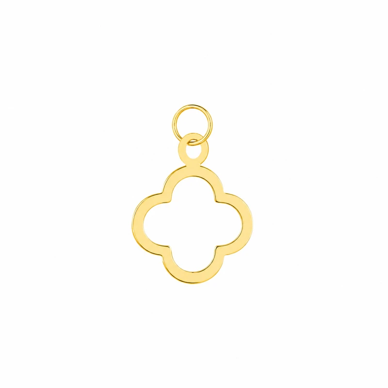 آویز گردنبند طلا 18 عیار زنانه مان گالری طرح ونکلیف کد MD01-0030800